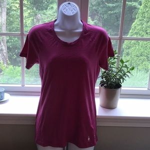 Pink Smartwool Tee